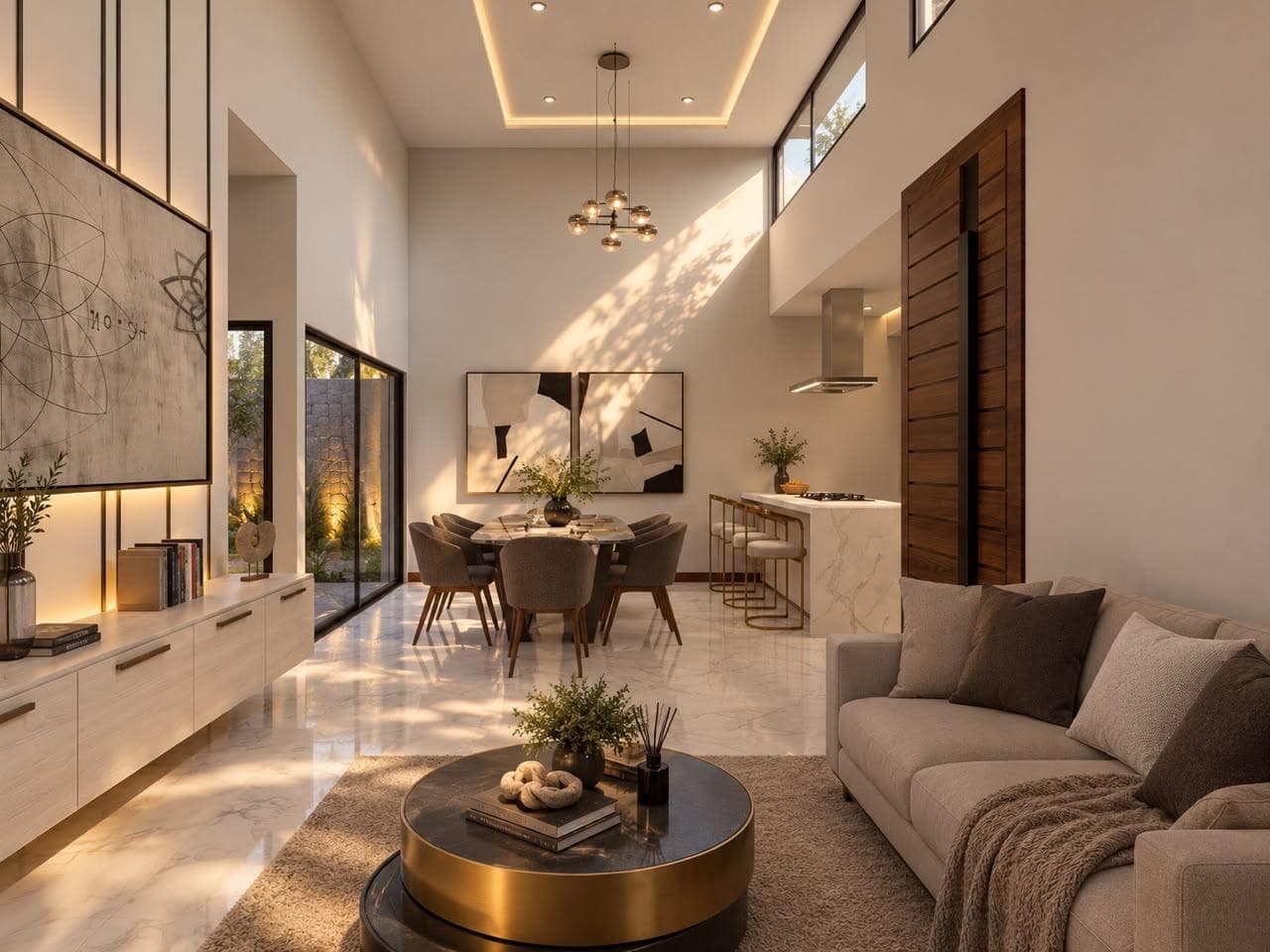Render de la fachada de Casa Sinaí